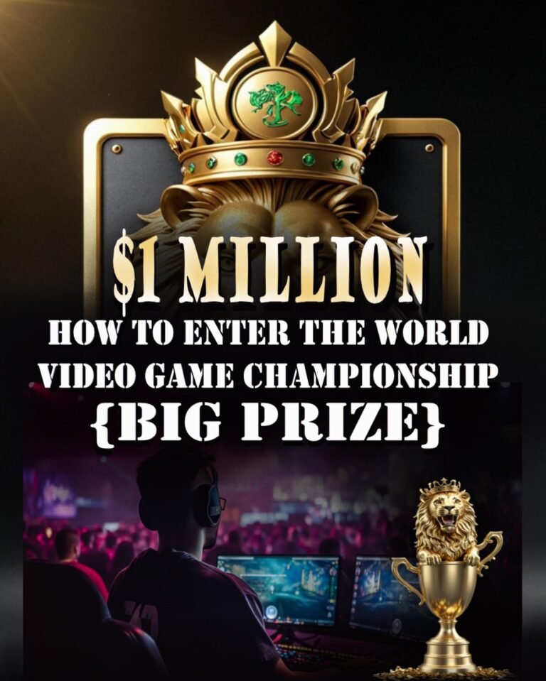 Pcoming Video Game Championship (Big Prizes)