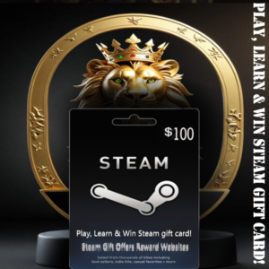 Play, Learn & Win Steam gift card!