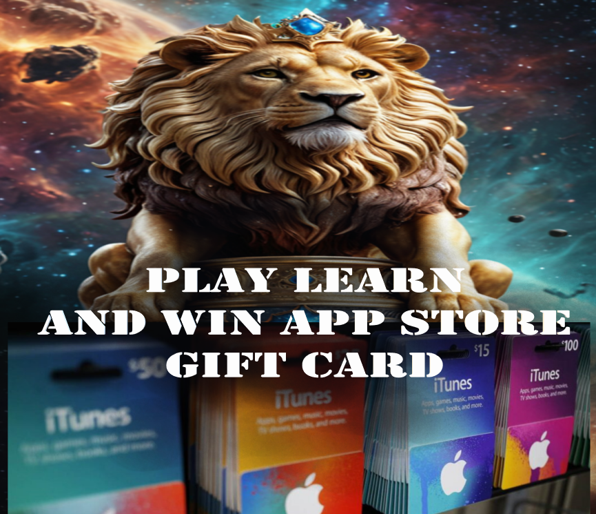 Play Learn and Win App Store Gift Card
