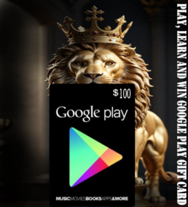 Play, Learn and Win Google Play Gift Card